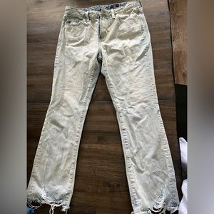 AG cropped jeans size 25
